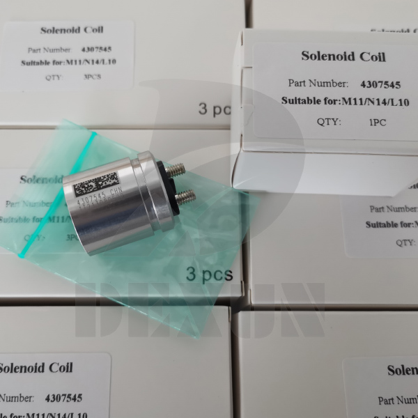 Suqian Dexun Sends 170pcs Cummins M11 N14 injector solenoid Coil 4307545 to Customer