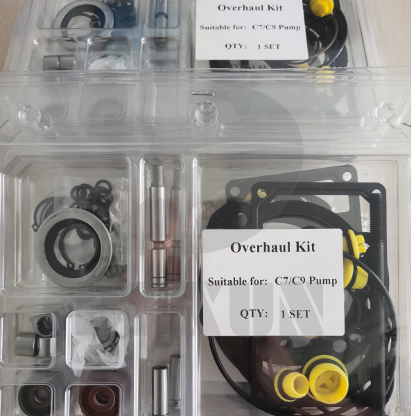 Suqian Dexun sends Caterpillar C7 C9 fuel pump overhaul kits to customer